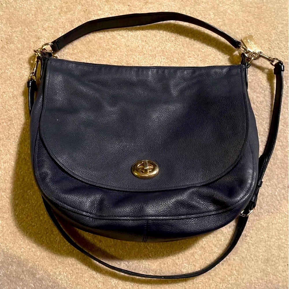 Coach Navy Crossbody